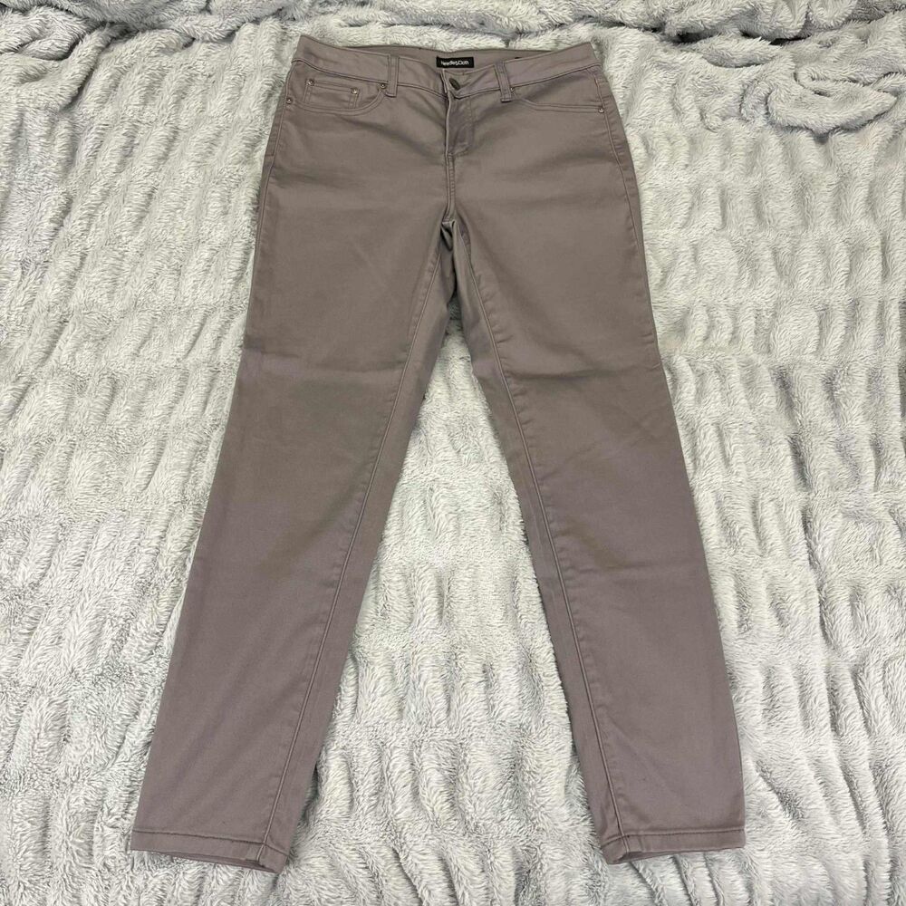 Needle & Cloth Jeans Women 8 Skinny Ankle Gray Stretch Mid Rise Casual Chic EUC